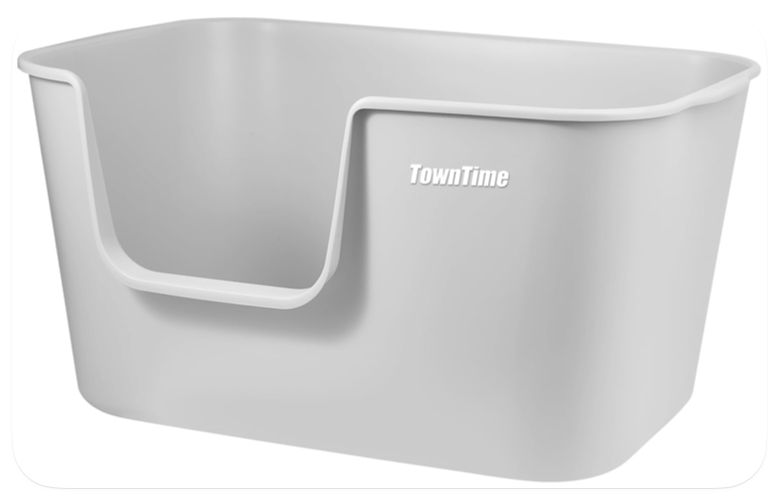 TownTime High-Sided Litterbox
